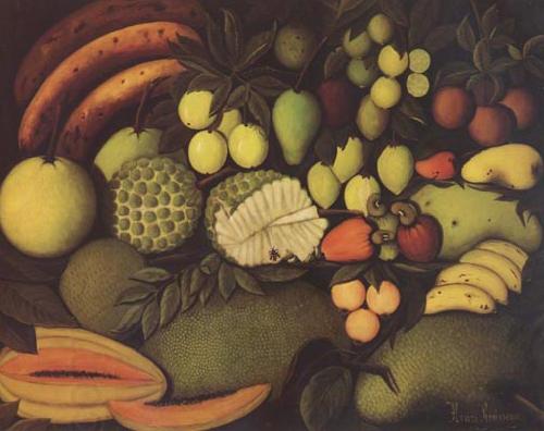 Henri Rousseau Still Life with Exotic Fruits China oil painting art